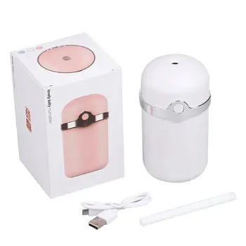 

Negative Lon USB Charging Air Humidifiers 180ML Mini Air Purifier Aroma Diffuser Essential Oil Diffuser For Car Home Mist Maker