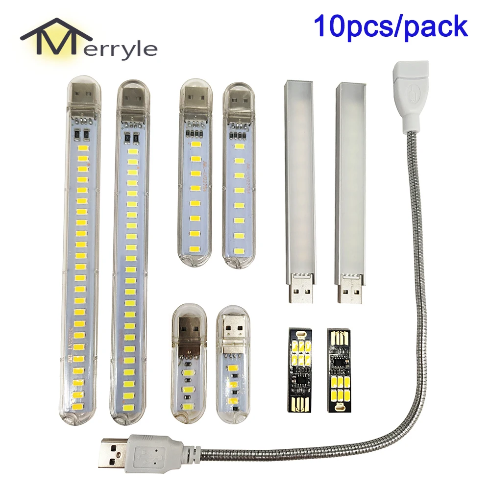 10 шт Мини Портативный ноутбуки USB светильник 3 8 для детей от 6 до 12 лет 24