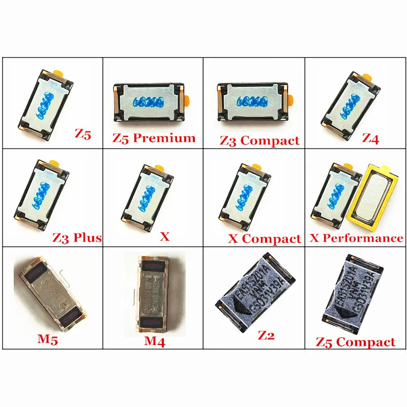Nuovo Auricolare Ear Speaker Per Sony Xperia Z5 Premium Z4 Z3 Più Z2 M5 M4 X Prestazioni Compatto