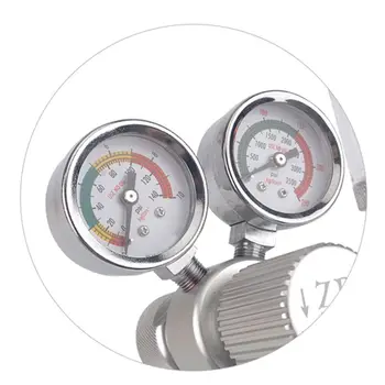 

Aquarium CO2 Regulator Mini Dual Gauge Display with Bubble Counter Check Valve