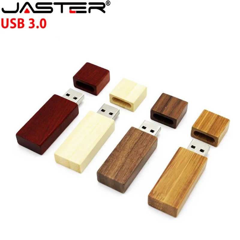 USB флеш накопитель JASTER деревянный с логотипом на заказ 4 64 Гб|USB флэш-накопители| |