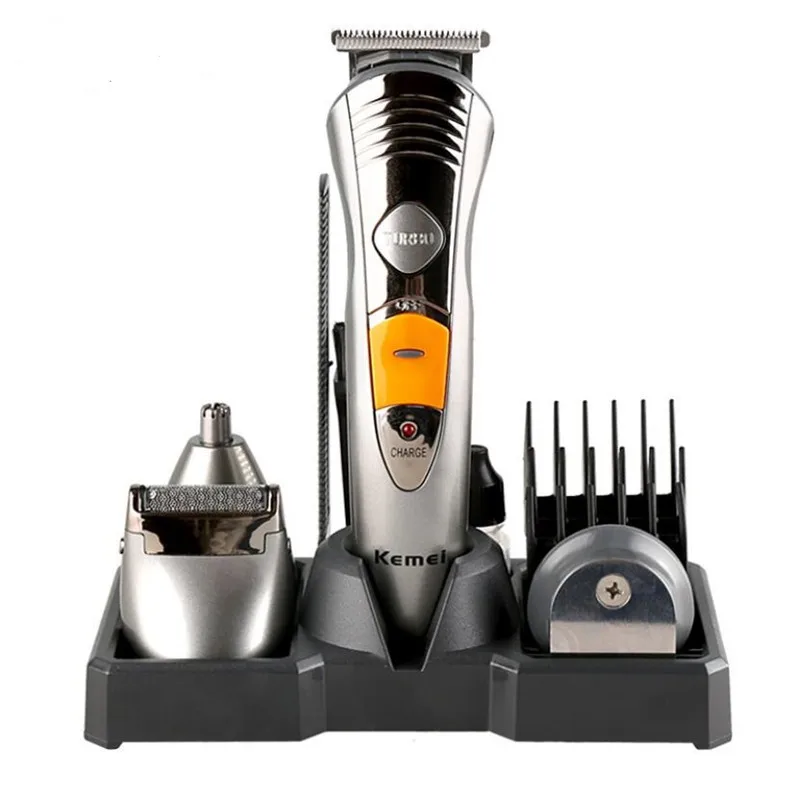 man groomer clipper Профессиональный электрический триммер для бороды и тела для мужчин, машинка для стрижки волос, бритва, бритва для мужчин, набор для ухода за волосами, машинка для стрижки - Цвет: man groomer clipper