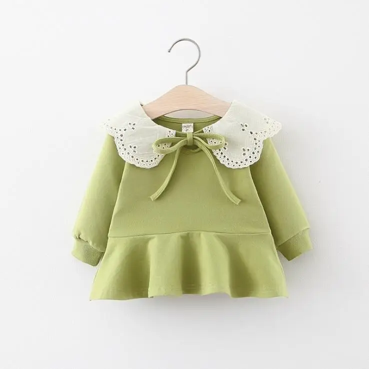 12.10th платье для маленьких девочек новое поступление весенней одежды для маленьких детей г. Простые удобные платья для маленьких девочек размер от 73 до 110 см