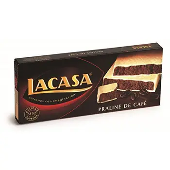 

Turron (Nougat) praliné and Coffee Lacasa 300 Grs