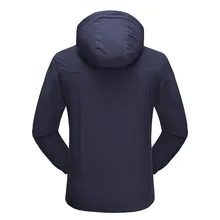 Плащ куртка стиль четыре стороны эластичность один слой мужчины и женщины пара одежда среднего возраста анти-проливание плащ