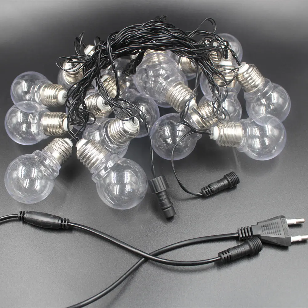 

600CM LED 20 Bulbs Lights String Christmas Decoration Creative EU Plug