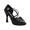 Practice DIY Women Laitn Shoe 10cm Heel Female Latin Salsa Ballroom Dance Shoe Girl Waterproof Platform Club Party Dancing Shoes 2