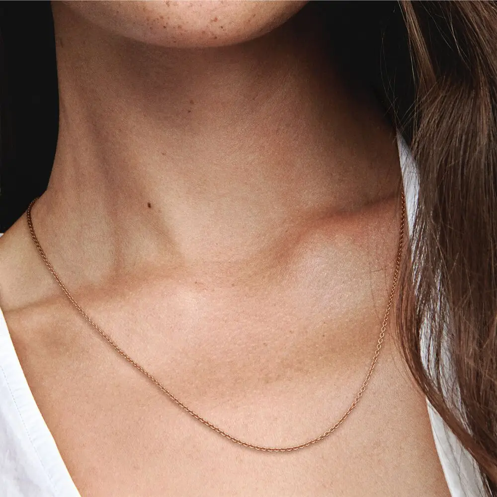 Classic Anchor Chain Necklace Collar 