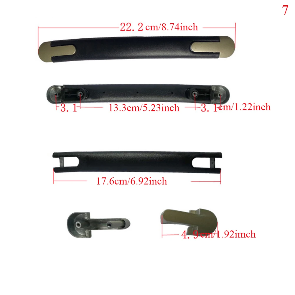 Quality Plastic Carrying Handle Grip For Guitar Case Replacement Suitcase Box Luggage Handle Grip Travel Luggage Case Handle Hot