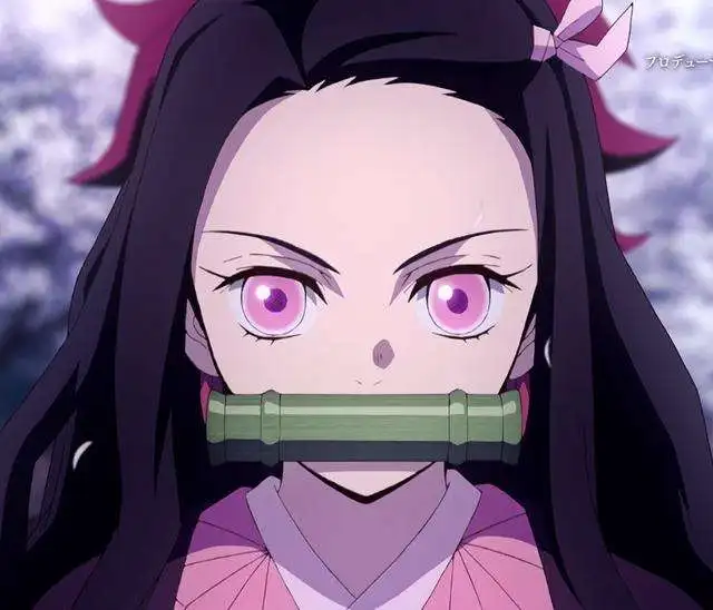 Маска для косплея «Demon Slayer Kimetsu no Yaiba Kamado Nezuko», латексная бамбуковая маска на все лицо, Вечерние Маски на Хэллоуин, карнавал, реквизит