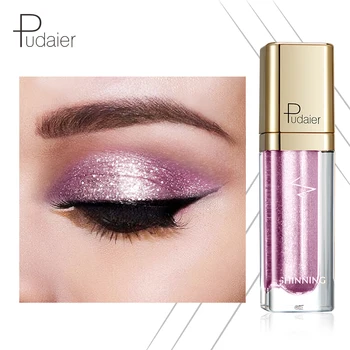 

Liquid Eye Shadow Pigment 18 Colors Long Lasting Glitter Eye Shadow Waterproof Makeup Palette Beauty Eye Cosmetics Shiny Pro