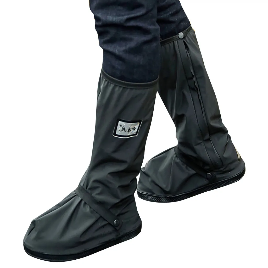 Высокие водонепроницаемые чехлы для обуви для мотоцикла, велоспорта, велосипеда, дождевика, дождевики для обуви, дождевики, снега T4