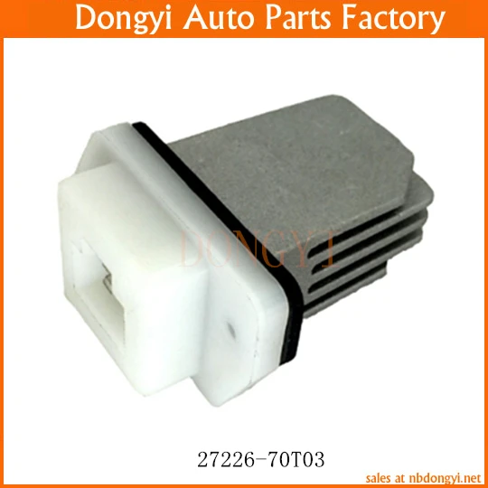 Auto Blower Motor Resistor 2722670T03 2722670T03