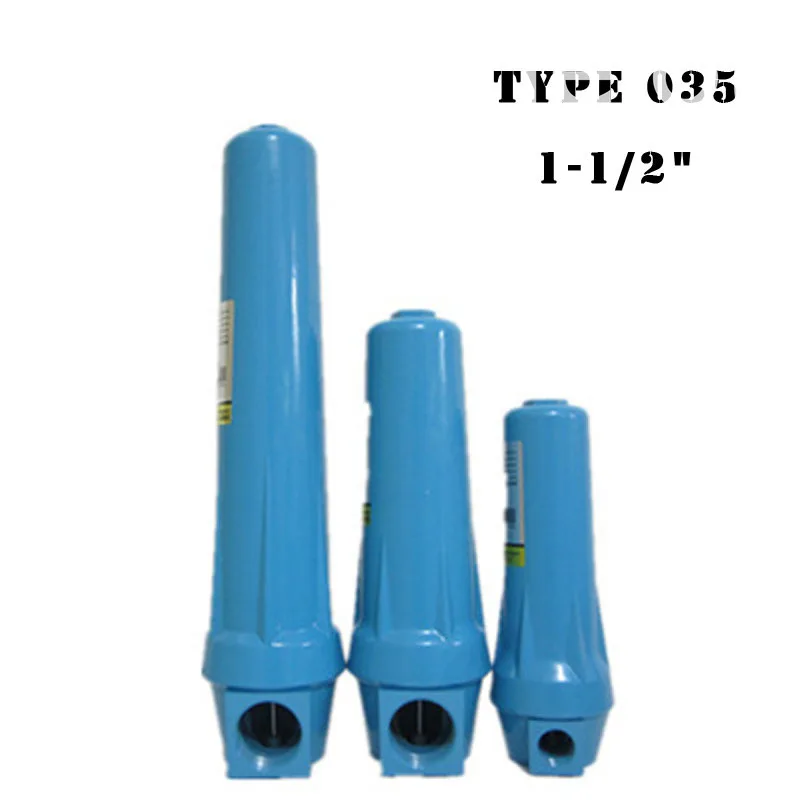 

1-1/2" DN40 Cast Aluminium Precision Filter 035 Q P S C Air Water Separator for Air Compressor Oil Water Separator