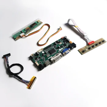 

For LP141WP1-TLB3/TLB7 HDMI+VGA+DVI M.NT68676 display controller drive card LCD monitor panel CCFL LVDS 30Pin 14.1" 1440*900 Kit