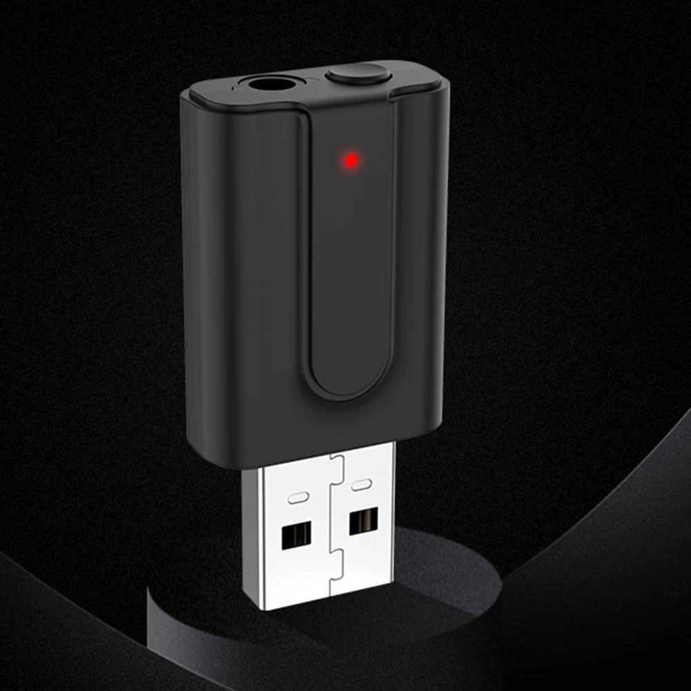 Автомобильный 5,0 Bluetooth передатчик приемник ТВ 2 в 1 3,5 мм AUX HIFI стерео аудио USB беспроводной мини-адаптер автомобильный BT приемник 4