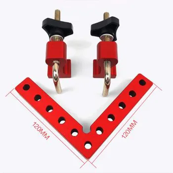 

90 Degree Clamping Ruler Aluminium Alloy Measuring Measurement Workshop