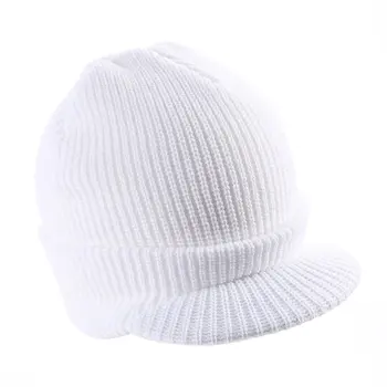 

Trendy Men Women Winter Elastic Knitting Hat Wool & Polyester Thick Warm Sport Cap Hat Beanie Skull Cap Daily Slouchy Hats