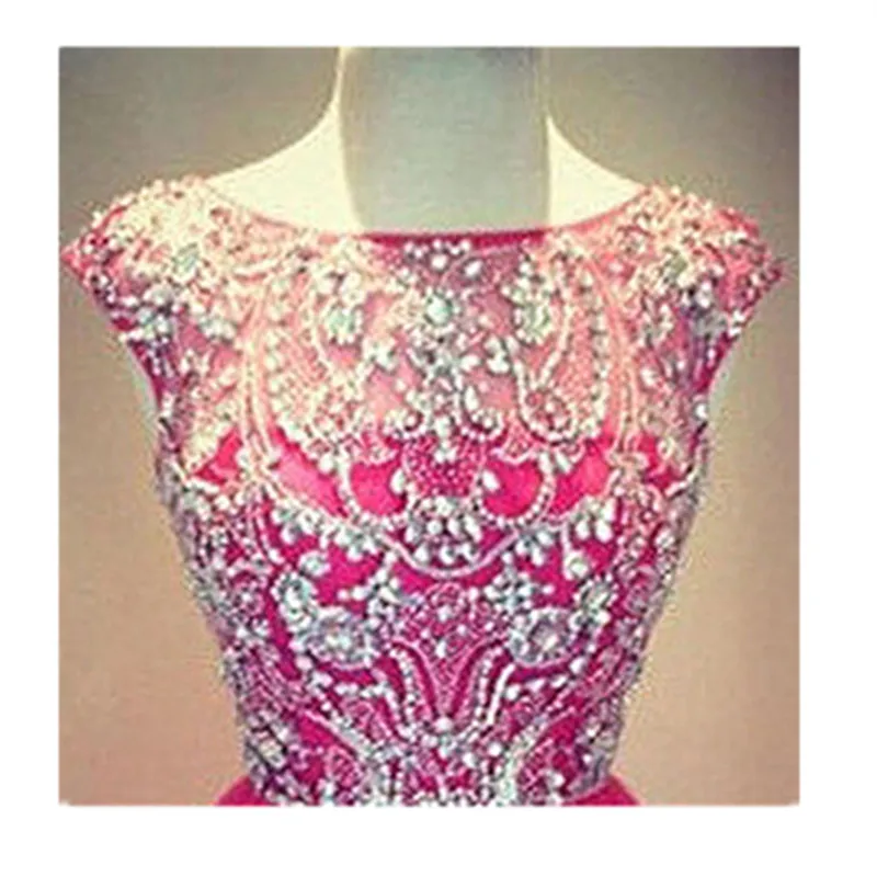 Robe de Soiree Vestidos Curtos Para FestaReal Pictures A Line расшитое бисером короткое выпускное платье подружки невесты