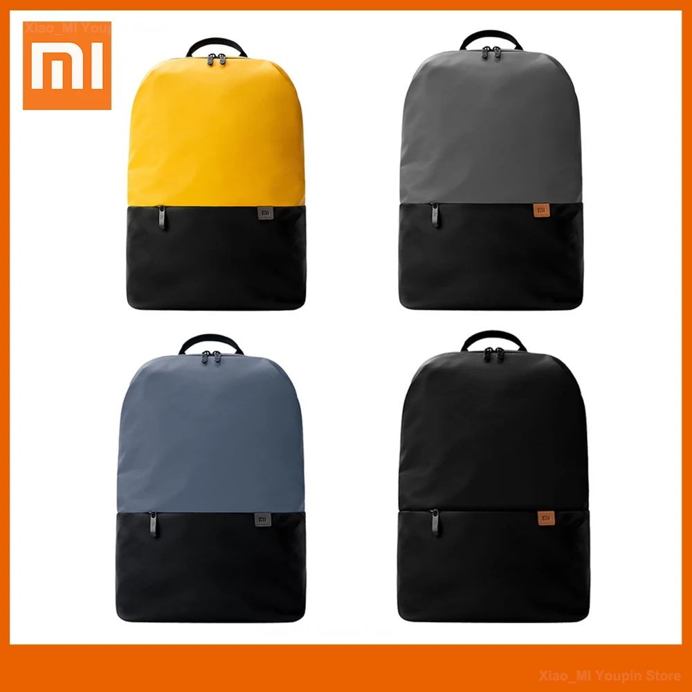 Простой повседневный рюкзак Xiaomi 20 л большая емкость легкий инновационный срок