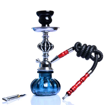 

New Portable Travel Hookah Small Shisha Pipe Set Nargile Chicha with Narguile Hose Bowl Tongs Charcoal Tray Shisha Accessories