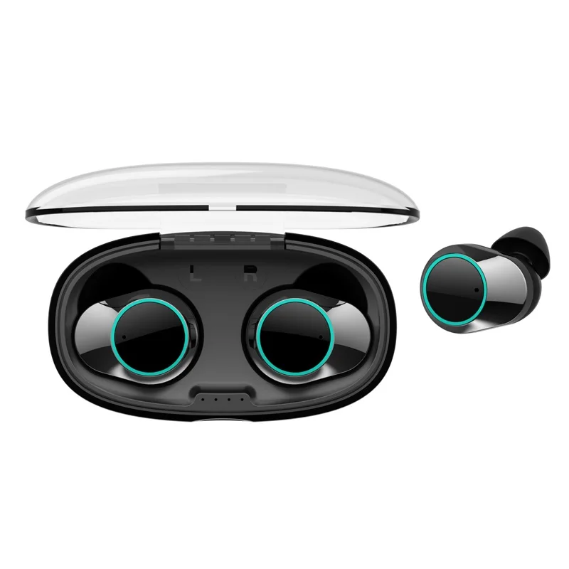 КУМИ T5S наушники BT 5,0 Hi-Fi качество звука Портативный Беспроводной наушники Водонепроницаемый Шум шумоподавления наушники с зарядный чехол