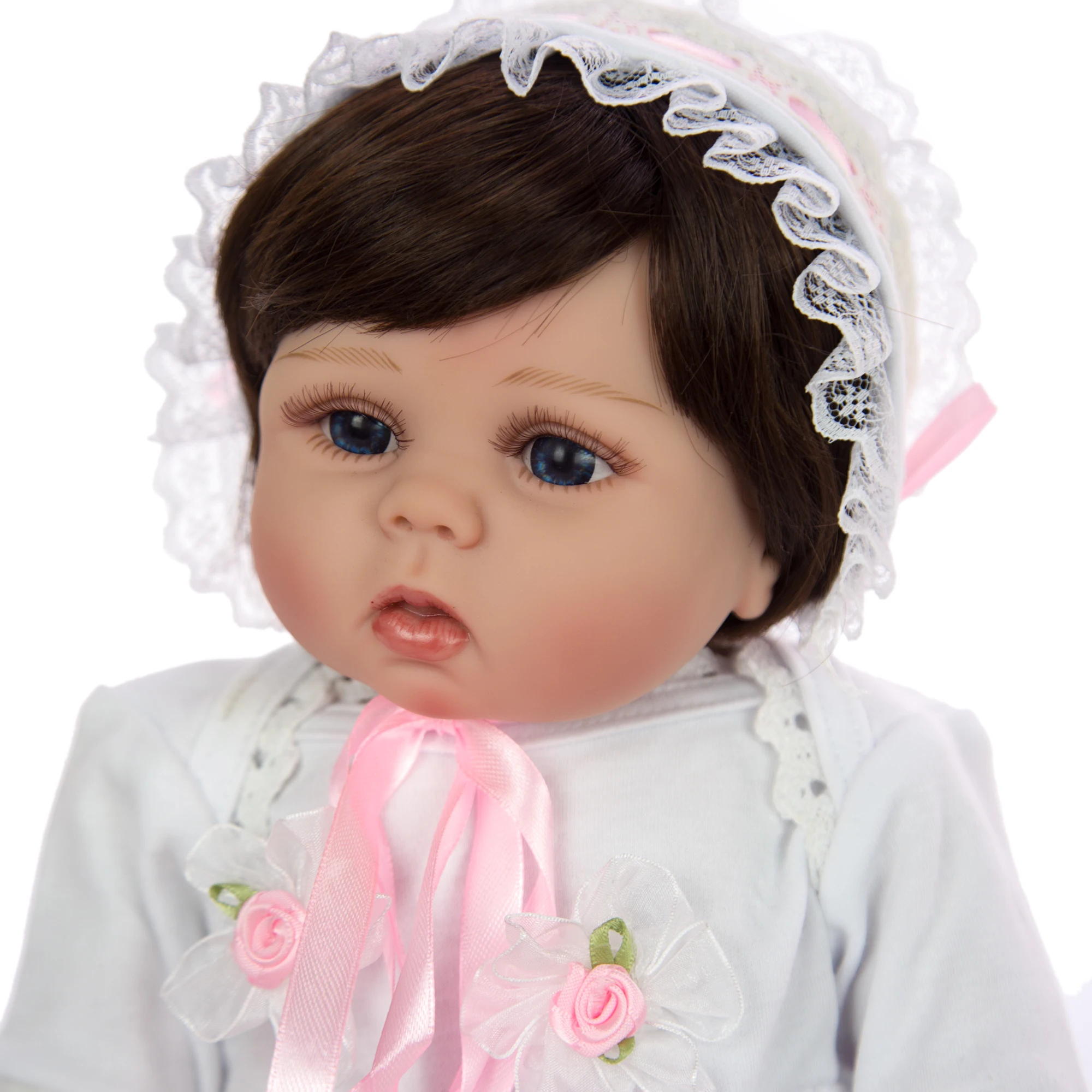 KEIUMI, новинка, 19 дюймов, Reborn Baby Dolls, силиконовые, милые, настоящие, Этнические куклы, Reborn, полное виниловое тело, Menina, Коллекционная модель