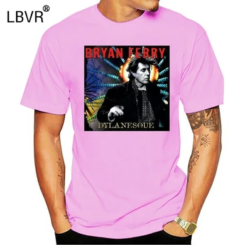 

SUNRAIN Mens Bryan Ferry Dylanesque Poster T Shirt O-Neck Sunlight Men T-Shirt top tee