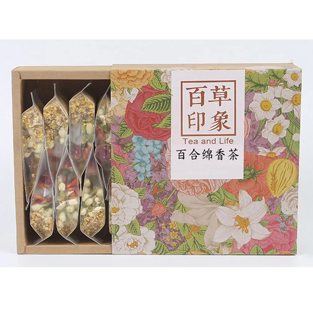 Чайный набор из лилии, Цветочный Фруктовый чай