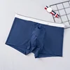 Sous-vêtements pour hommes boxeurs respirant homme Boxer solide Sexy caleçons hommes confortables Shorts sous-vêtements pour hommes pantalons ► Photo 2/6