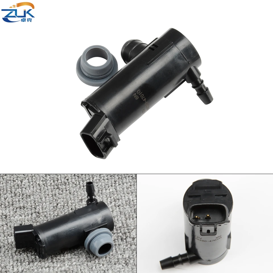 ZUK Front Headlight Headlamp Washer Motor Pump For Toyota PRIUS RAV4 LAND CRUISER PRADO For
