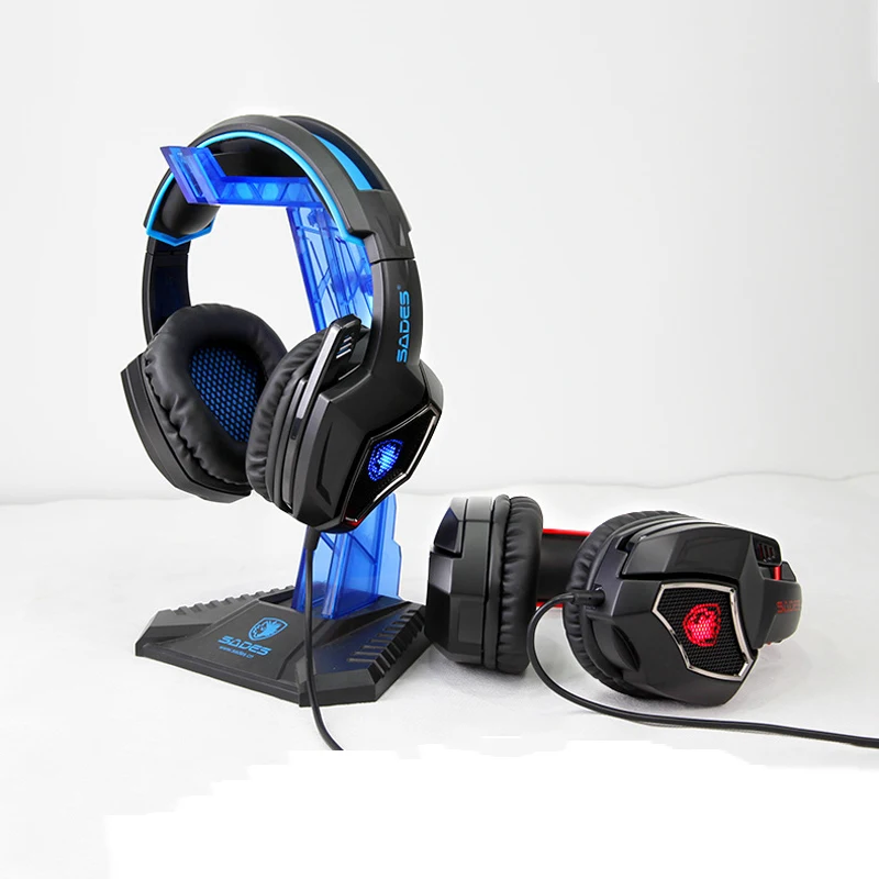 Игровая гарнитура SADES Spirit Wolf USB 7 1 с объемным звуком удобные Проводные