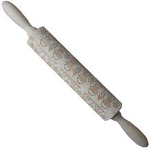 Пасхальный цыпленок тиснение Скалка выпечки печенье лапша печенье, фондан, пирог тесто выгравированы ролик розы цветы