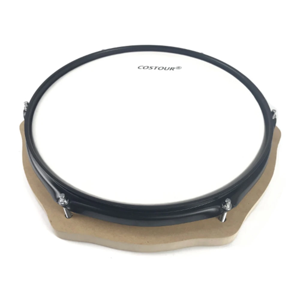 12 дюймов барабанная тренировочная площадка бесшумный ударный инструмент для