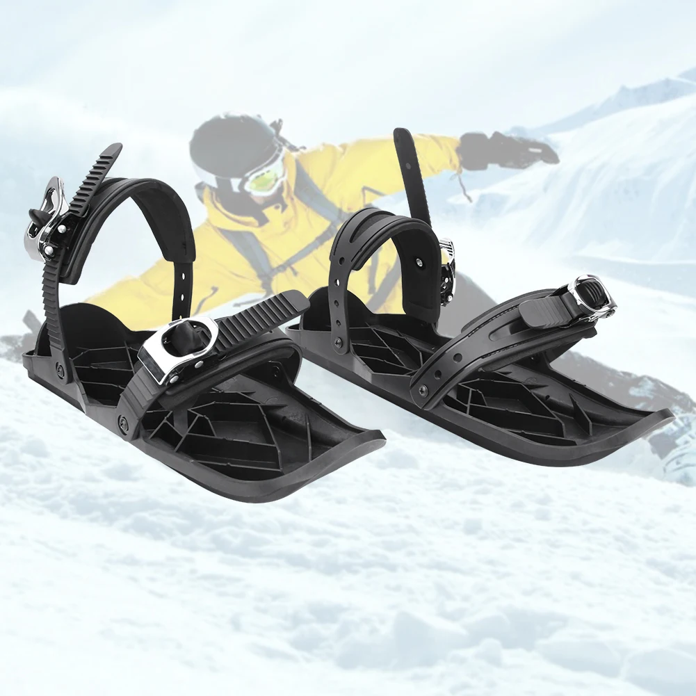 Winter Outdoor Ski Snowshoes Aluminum Snow Shoes Snowboard Boots With Adjustable Bindings Carrying Tote Bag Outdoor Winter