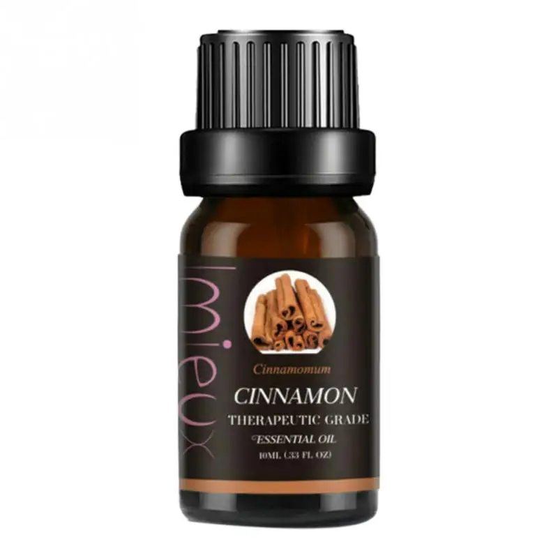 Cinnamon 10 мл ароматерапия эфирные масла натуральные чистые органические эфирные Масла Ароматы спа расслабляющий массаж эфирное масло Спящая помощь - Тип аромата: Cinnamon