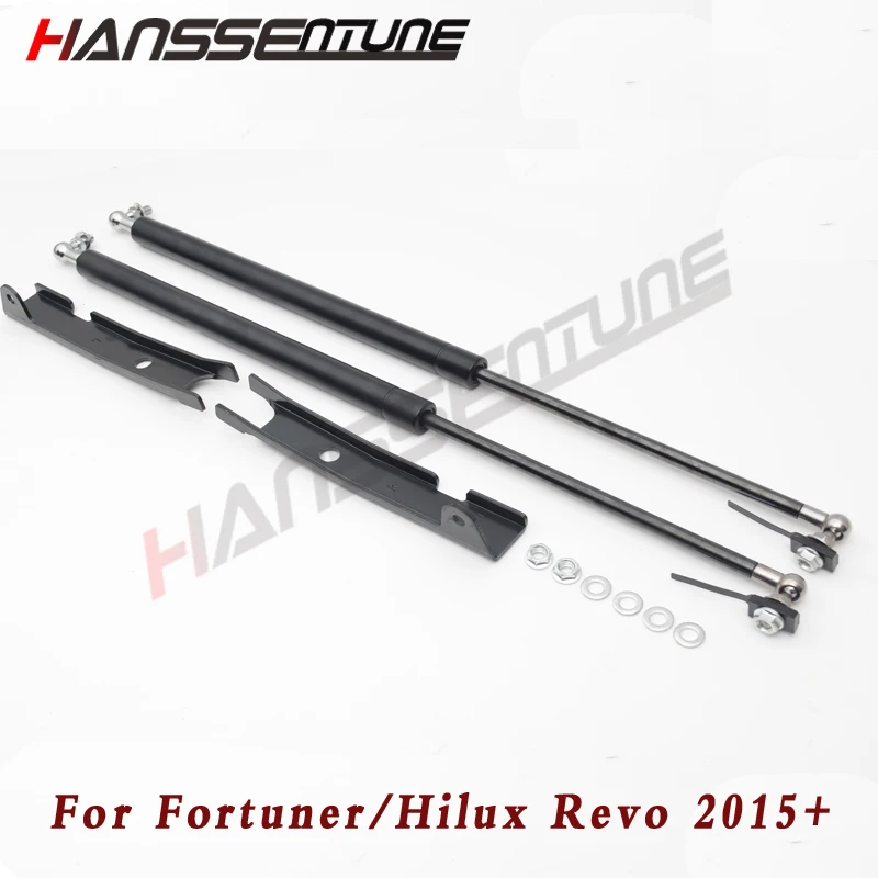 HANSSENTUNE Front Hood Bonnet Gas Strut shocker Damper Lift Support Kit For Fortuner /Revo Rocco 2015+ | Автомобили и мотоциклы