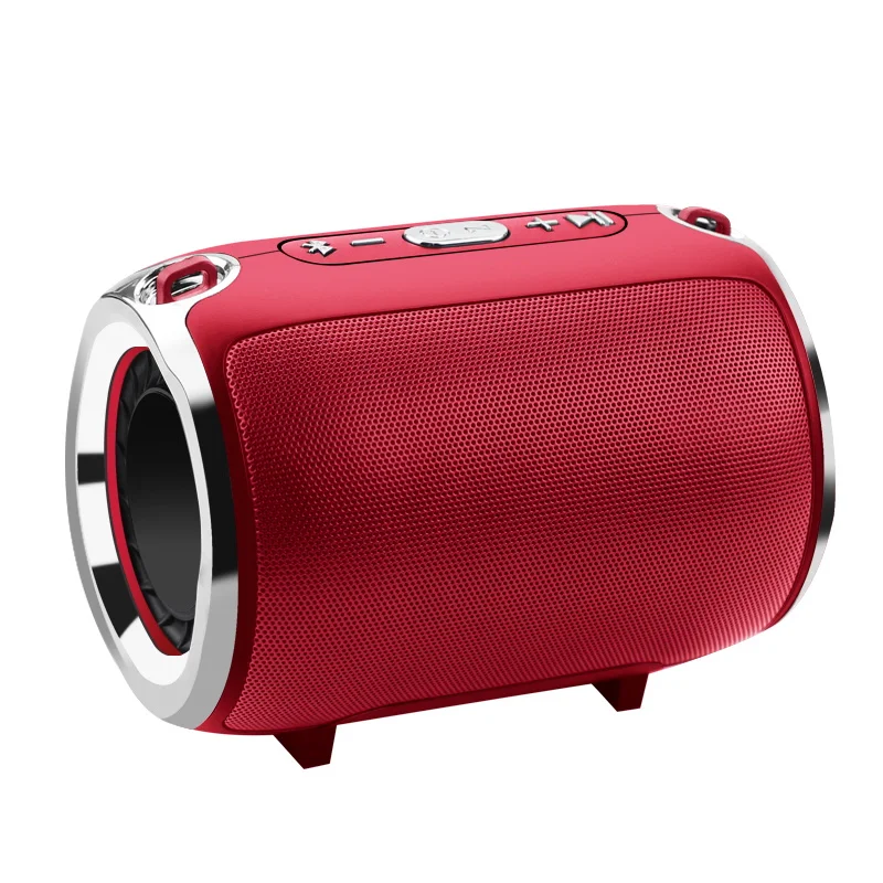 

Wireless Bluetooth Speaker Stereo Column Portable Subwoofer Speaker Support FM Radio TF USB Play AG
