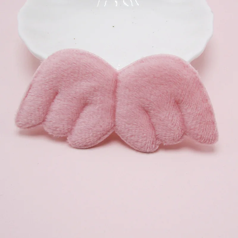 8,5*4 cm 36 teile/los pelzigen filz Engel flügel appliques für haustier artikel und DIY Kinder Haar Zubehör und socke hut zubehör – Detail 5