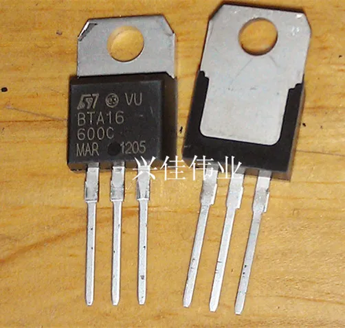 20 шт./лот BTA16-600C BTA16600C 16A 600V TO-220