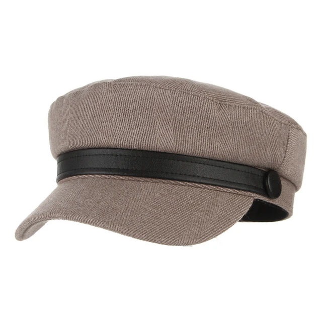 herringbone sailor cap