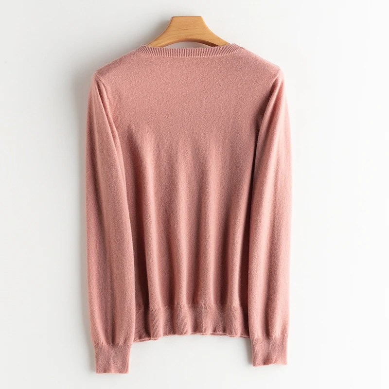 Hot Sale  Autumn Winter Sweater Women O-Neck 100%