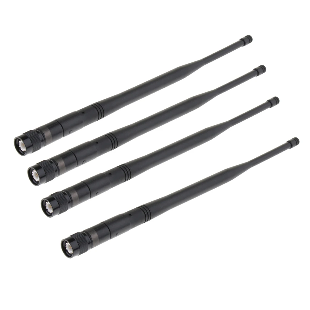 MagiDeal 4x Handheld Wireless Microphone Mic Gain Antenna Stable Signal TNC