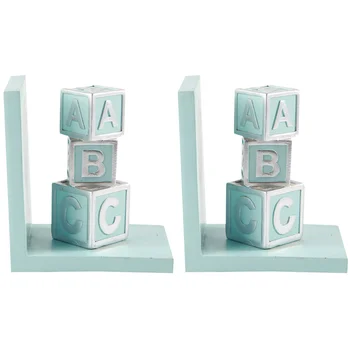 

1 Pair Durable Portable Book Stand Book Storage RackBook Organizer for Office