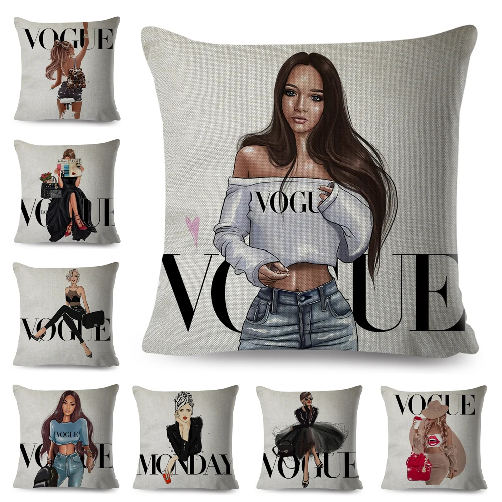 Модные женские сапоги Подушка Чехол Декор модные с рисунками из мультфильмов