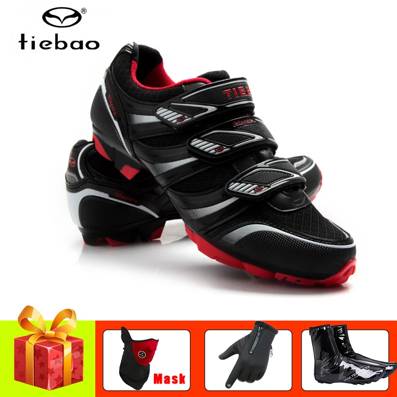 

TIEBAO sapatilha ciclismo mtb cycling shoes coves mountain bike sneakers mesh breathable winter bicycle gloves riding mtb shoes