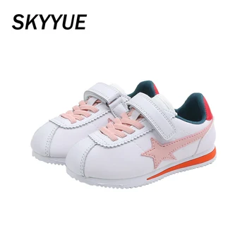 

Kids Sport Sneakers Children Mesh Casual Sneakers Baby Girls Genuine Leather Sneakers Boys Brand Shoes Trainers Spring 2020 New