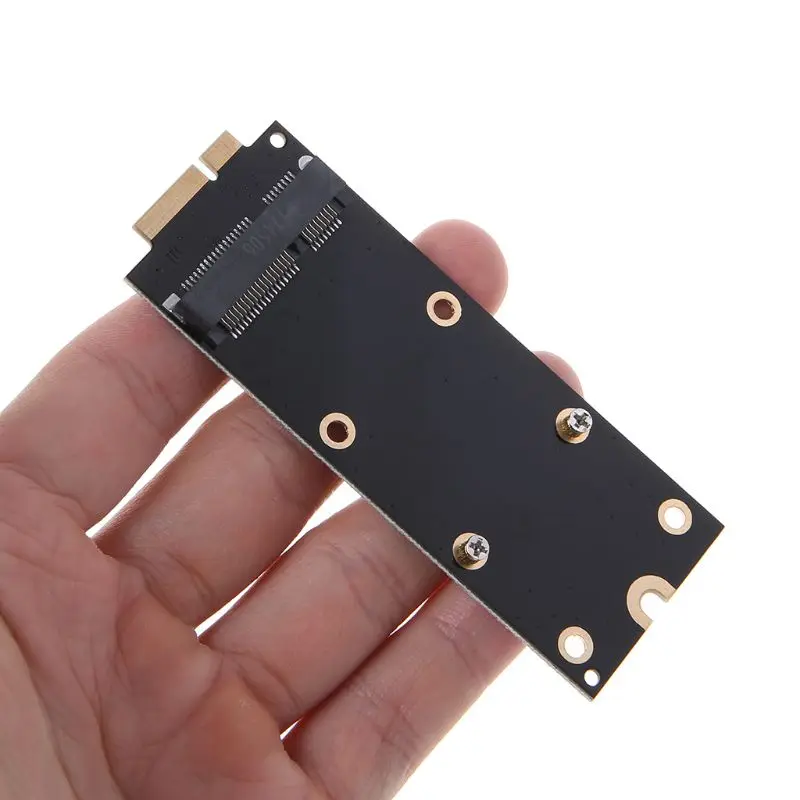 Новый Мини MSATA 7 + 17 Pin mSATA SSD для MACBOOK PRO Retina MC976 A1425 A1398 A1418 A1419 адаптер жесткого диска |