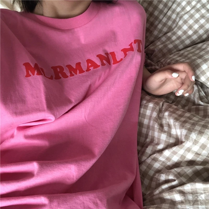 hot pink short sleeve top