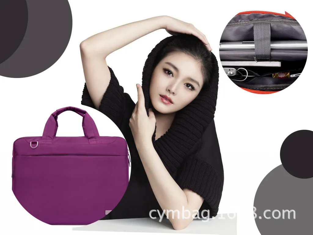 Apple Laptop Computer Bag 15-Inch iPad Tablet PC Bag Diving Cloth Hand Computer Bag Millet Asus